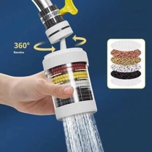 6 Layer Roated Water FIlter Tap ৬ পিস